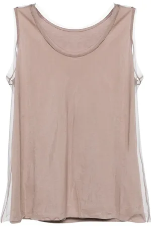 JNBY Top con detalle de malla