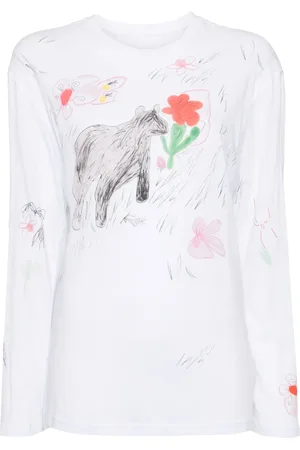 JNBY Playera con estampado gráfico