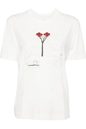JNBY Playera con estampado gráfico