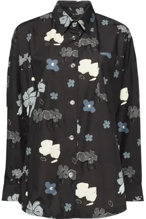 JNBY Camisa manga larga estampada