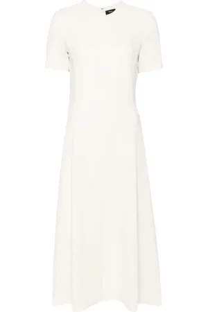 THEORY Vestido midi en crepé