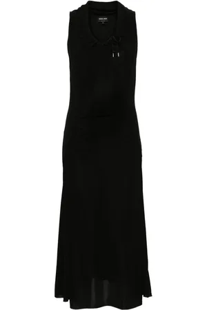 Giorgio Armani Vestido midi de tejido jersey