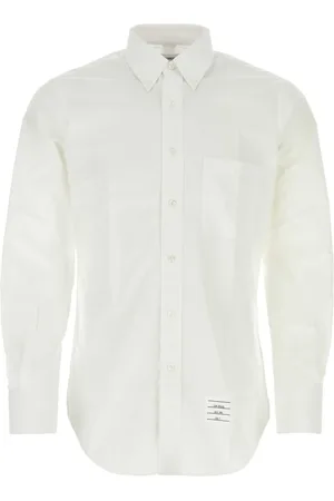 Thom Browne Camisa con aplique del logo
