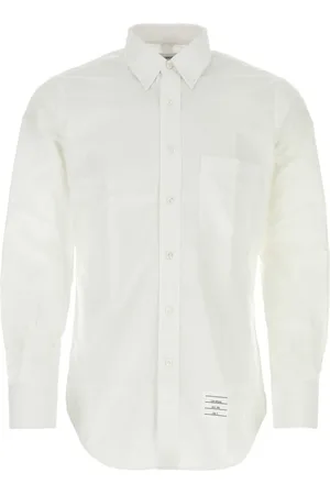 Thom Browne Camisa con aplique del logo