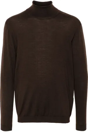 LARDINI Suéter con cuello de tortuga