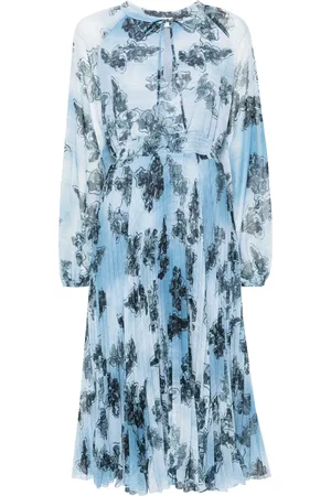 Ermanno Firenze Vestido midi con estampado floral