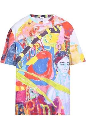 Loewe Playera con estampado gráfico