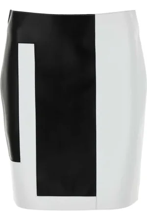 Fendi Falda con motivo geométrico