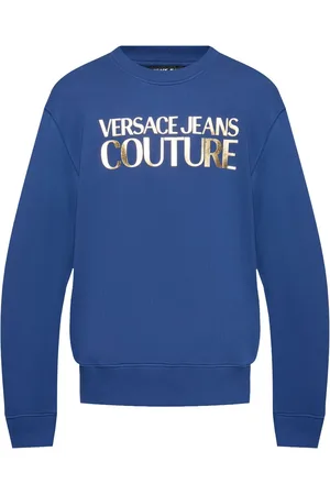 VERSACE Sudadera con logo en relieve