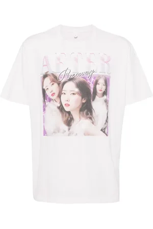 DOUBLET Playera con estampado gráfico