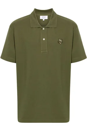 Maison Kitsuné Playera tipo polo Bold Fox Head