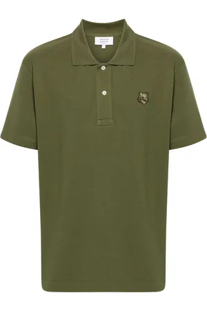 Maison Kitsuné Playera tipo polo Bold Fox Head
