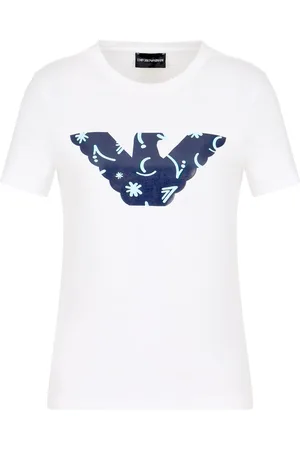 Emporio Armani Playera con aplique del logo
