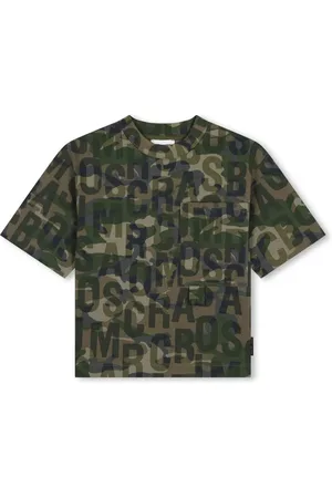Marc Jacobs Playera con estampado militar