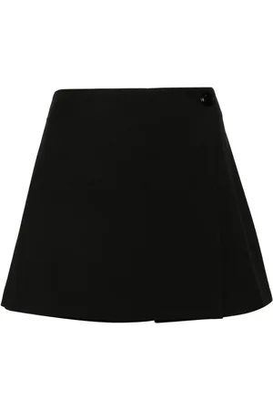 Twin-Set Shorts con diseño cruzado