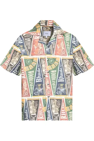 Rhude Camisa con motivo