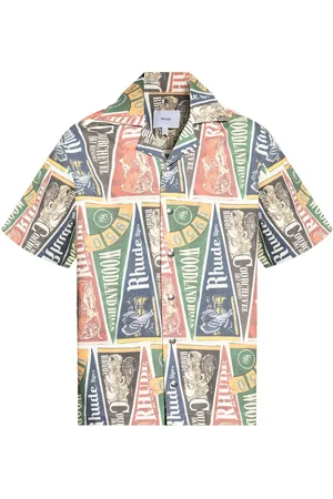 Rhude Camisa con motivo