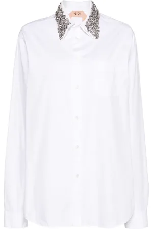 Nº21 Camisa con logo bordado