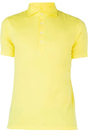 FEDELI Playera tipo polo de tejido fino