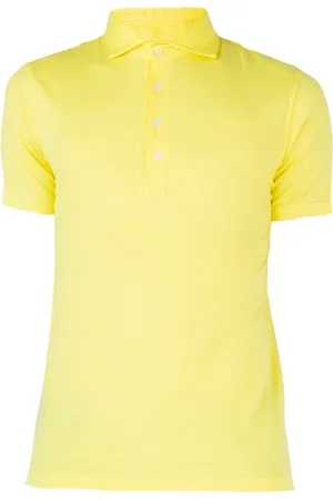 FEDELI Playera tipo polo de tejido fino