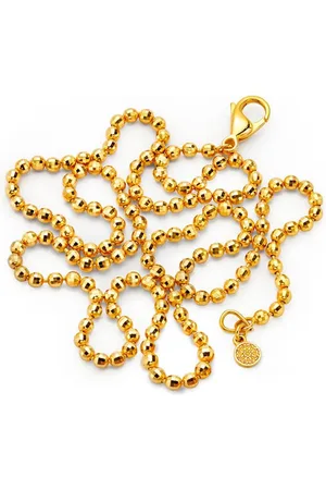 BUDDHA MAMA Cadena Disco en oro amarillo de 20kt
