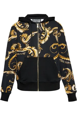 VERSACE Hoodie con estampado Barocco