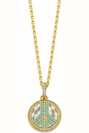 BUDDHA MAMA Dije Peace en oro amarillo de 20kt