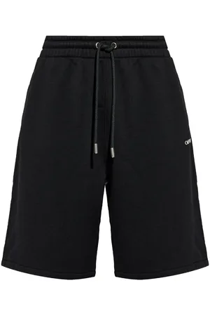 OFF-WHITE Shorts deportivos con logo estampado