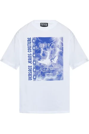 VERSACE Playera con estampado gráfico
