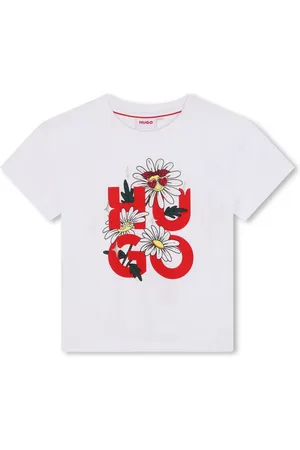 HUGO BOSS Playera con logo estampado