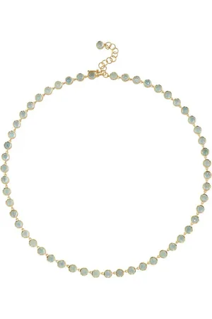 Irene Neuwirth Collar en oro amarillo de 18kt con aguamarina