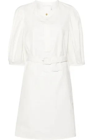 Chloé Vestido con detalle de pliegues