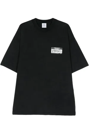 Vetements Playera con logo estampado
