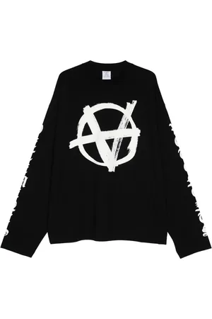 Vetements Playera con logo estampado