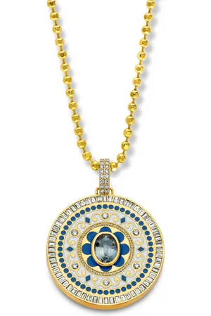 BUDDHA MAMA Dije Mandala en oro amarillo de 20kt