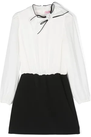 MISS BLUMARINE Vestido con placa del logo
