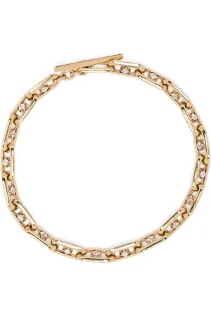 Lizzie Mandler Pulsera en oro amarillo de 18kt con diamantes