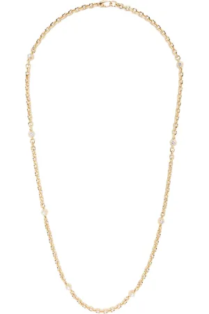 Lizzie Mandler Collar en oro amarillo de 18kt con diamantes