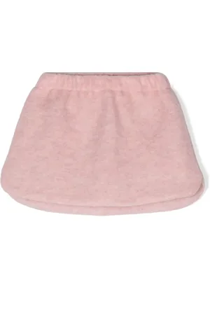 DOUUOD KIDS Falda corta con diseño tejido