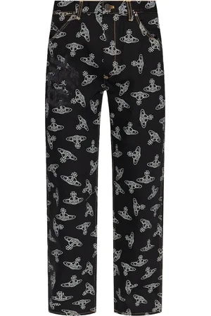 Vivienne Westwood Jeans con estampado Orb