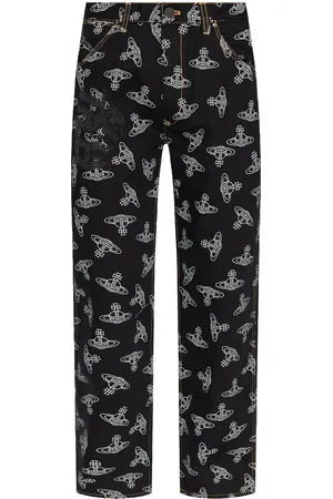 Vivienne Westwood Jeans con estampado Orb