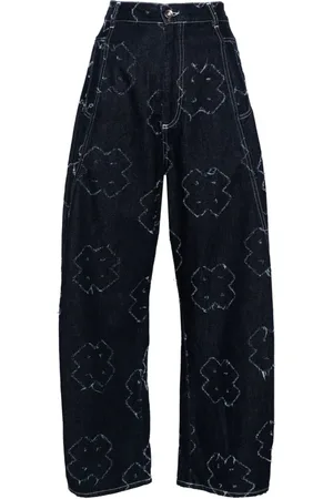 HENRIK VIBSKOV Jeans anchos con tiro alto