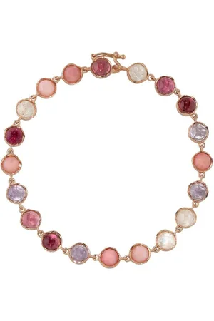 Irene Neuwirth Pulsera en oro rosa de 18kt con gemas