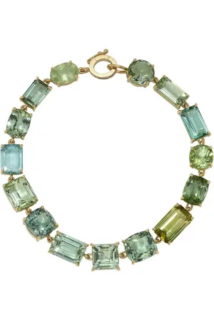 Irene Neuwirth Pulsera Gemmy Gem en oro amarillo de 18kt con turmalina