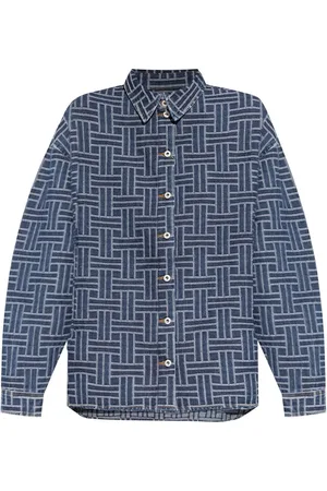 Kenzo Camisa de mezclilla Weave Loose Japanese