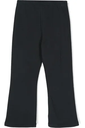 DOUUOD KIDS Pantalones acampanados con logo estampado