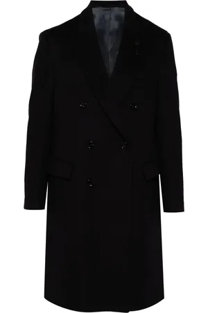 LARDINI Abrigo con detalle de broche