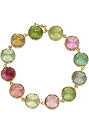 Irene Neuwirth Pulsera en oro amarillo de 18kt con turmalina