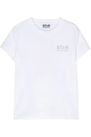 Golden Goose Playera con logo estampado
