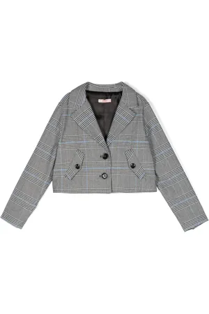 Liu Jo Blazer con motivo de cuadros tartán